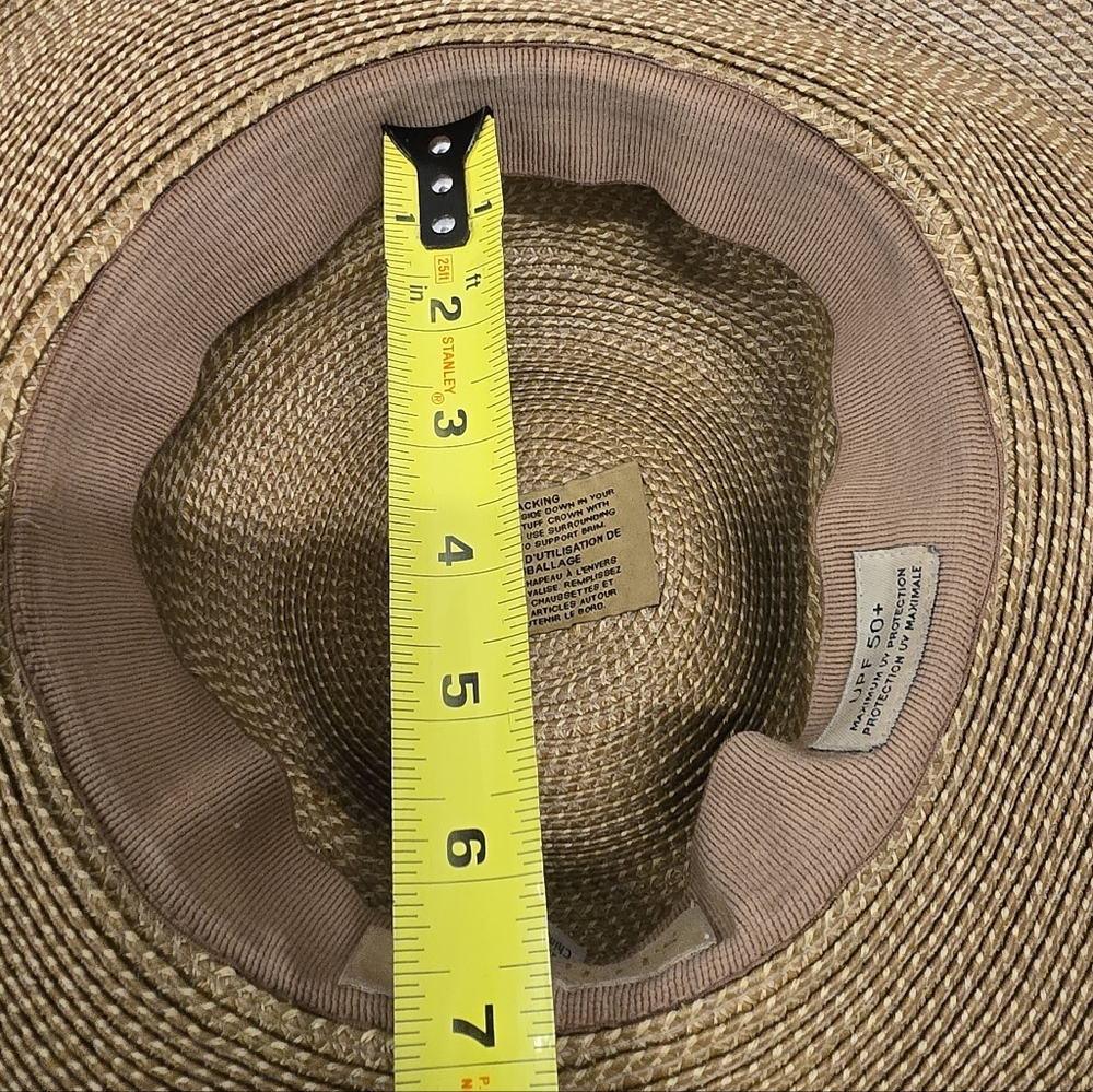 Eric Javits Bella Straw Wide-Brim Sun Hat - Picture 10 of 16